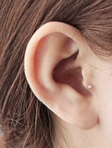 Vị Trí Xỏ Khuyên Tai Tragus